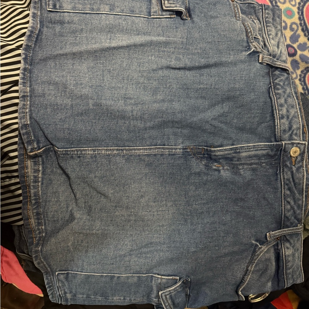 Denim Mini Skirt